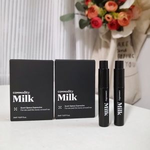 2 NEW Commodity Milk Scent Space: Expressive Perfume Fragrance | 2m Sample Spray